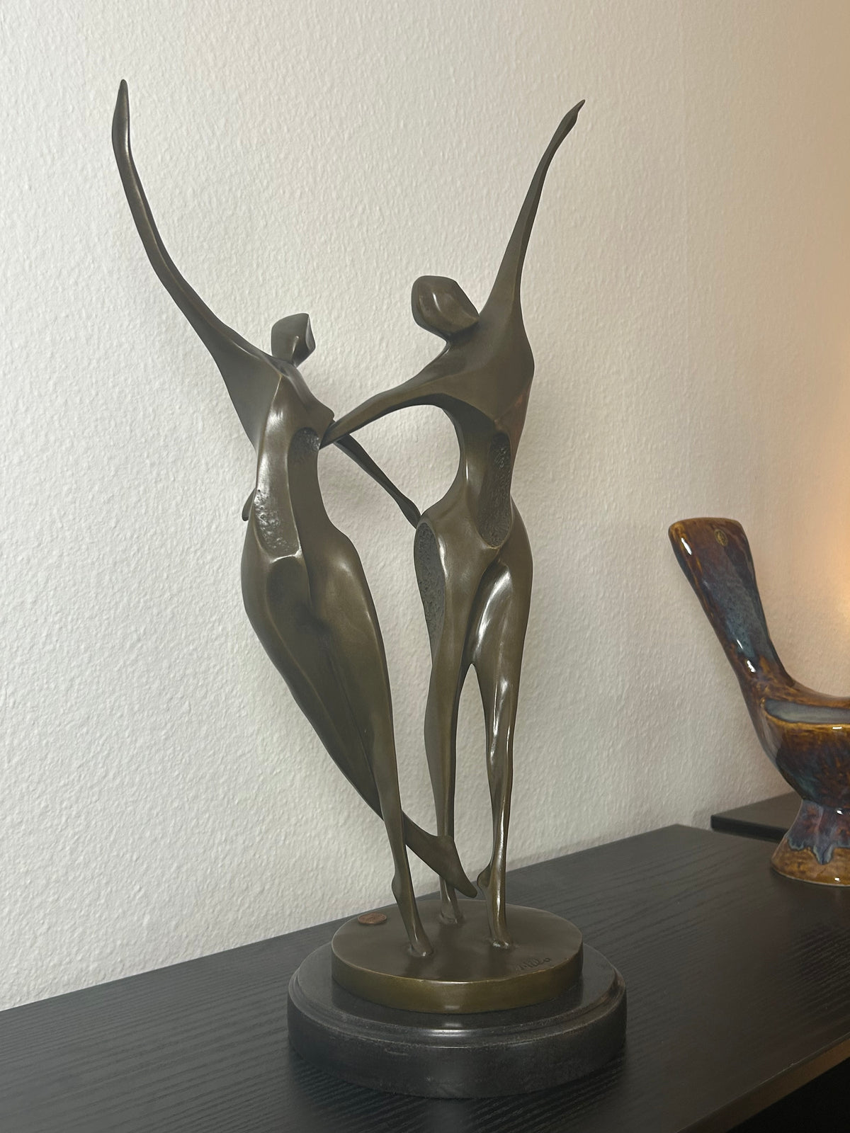 Milo A3055 bronzeskulptur af dansende par – 48 cm - billede 30