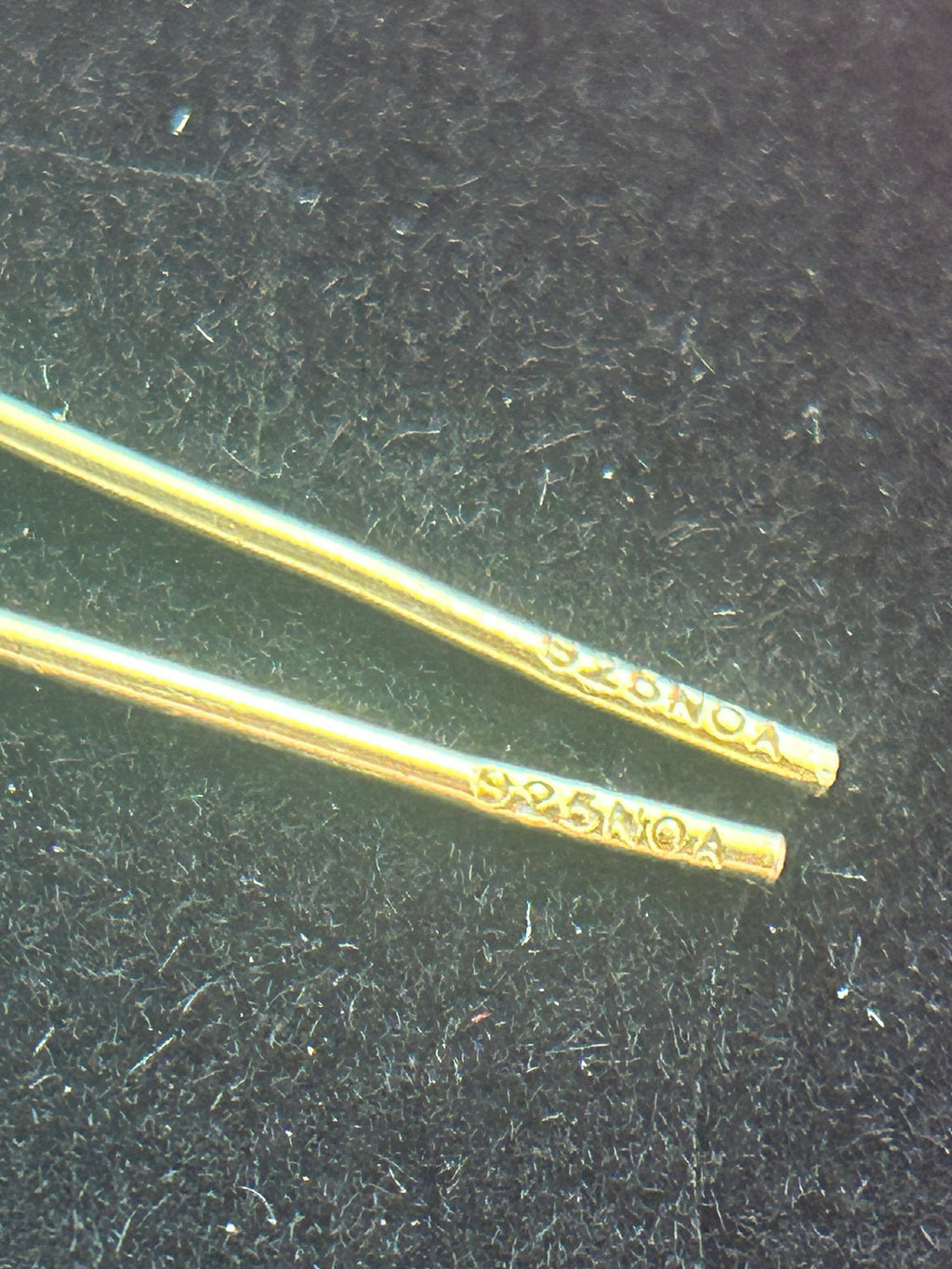 Nordahl Andersen lange kædeøreringe – forgyldt 925 sølv – 17 cm