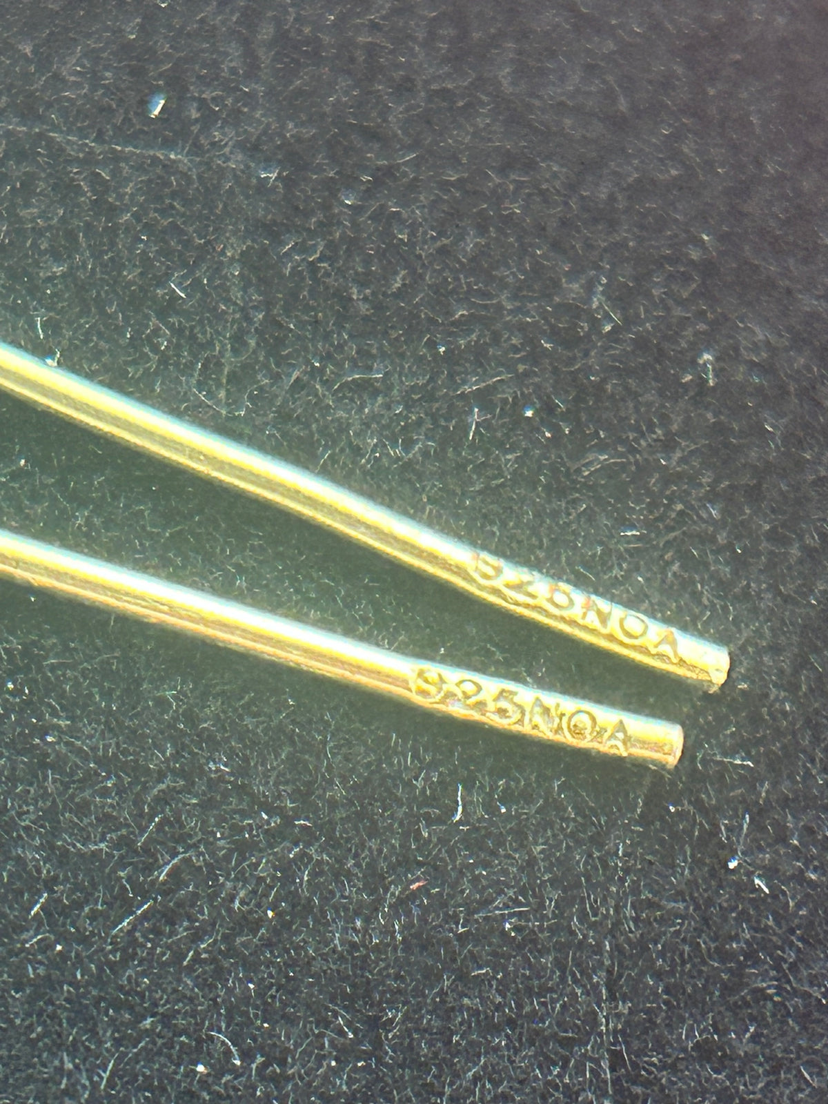 Nordahl Andersen lange kædeøreringe – forgyldt 925 sølv – 17 cm