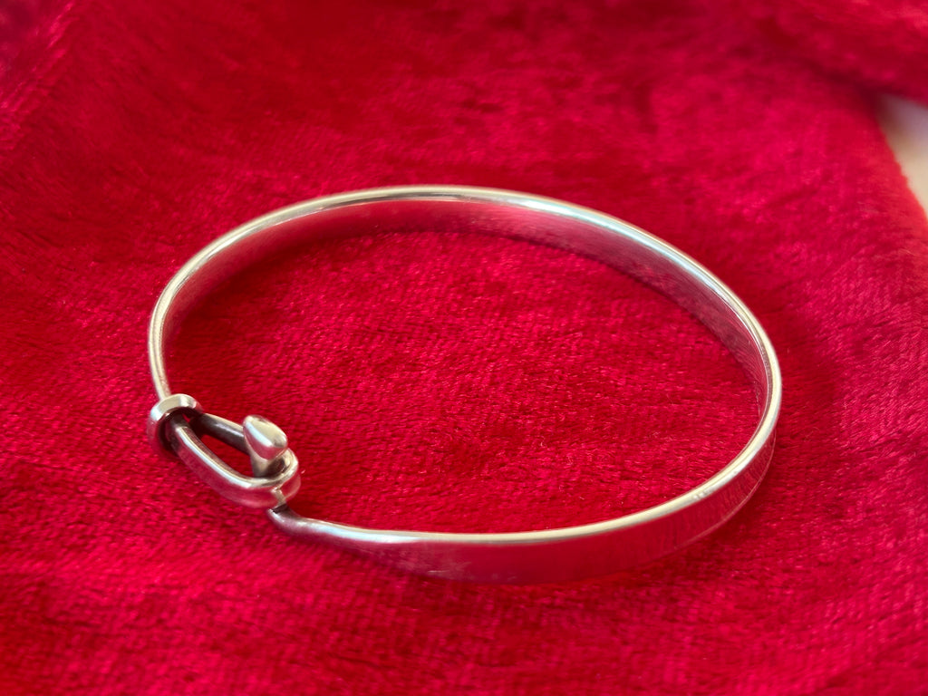 Georg Jensen Torun 204 armring – Vivianna Torun Bülow-Hübe – sterling sølv – str. M