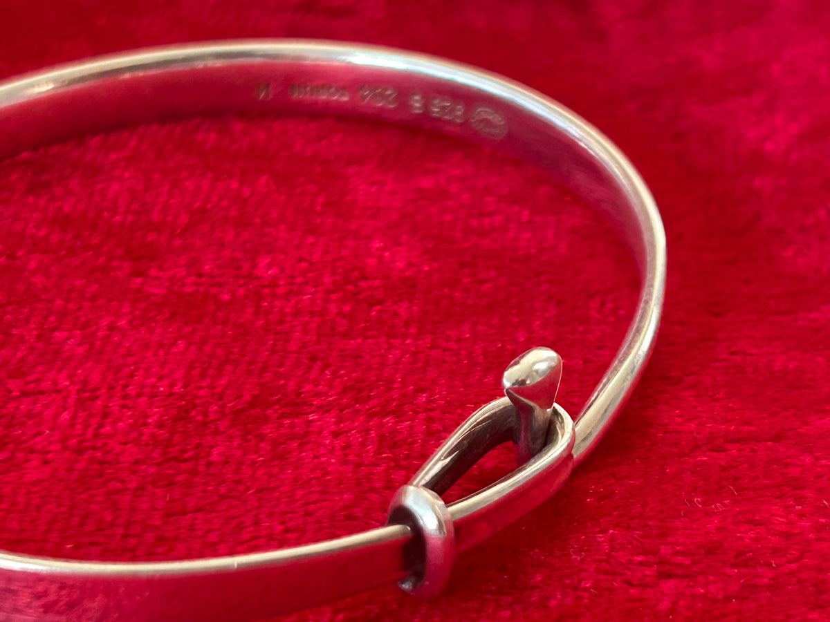 Georg Jensen Torun 204 armring – Vivianna Torun Bülow-Hübe – sterling sølv – str. M