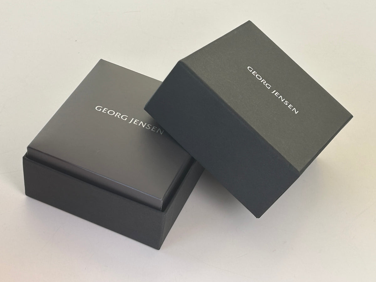 Georg Jensen Heritage årssmykke 1990 – sterling sølv – vedhæng &amp; kæde