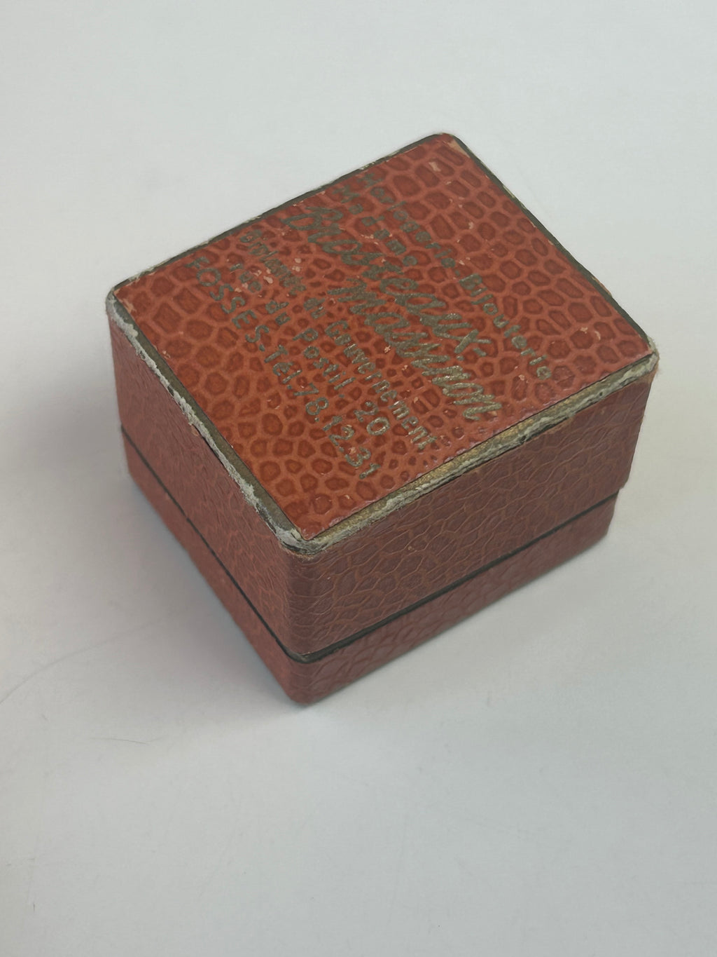 Bernhard Hertz Marguerit / Daisy ring – forgyldt 925 sølv &amp; hvid emalje – str. 50