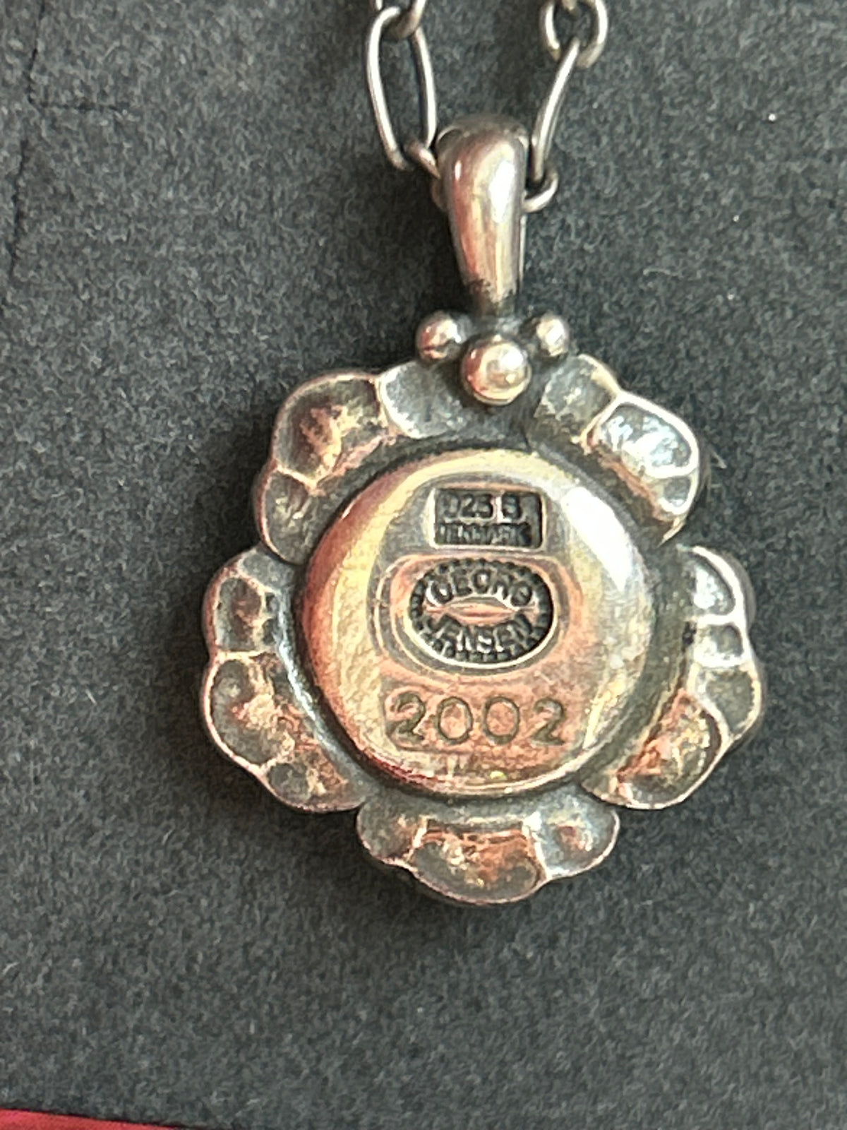 Georg Jensen Heritage årssmykke 2002 halskæde