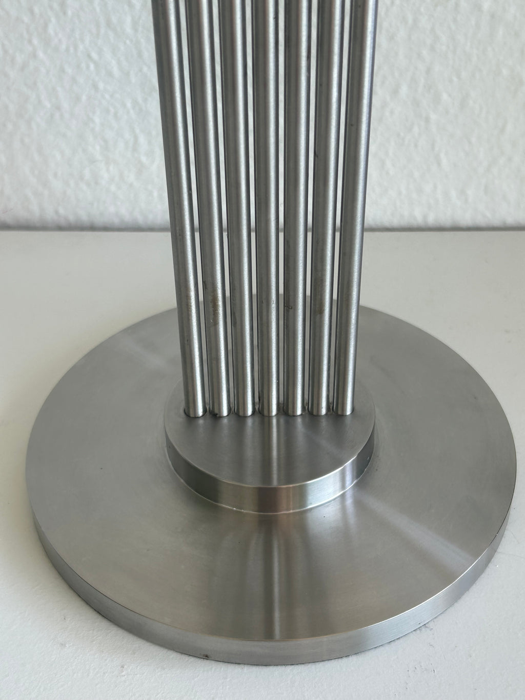 Piet Hein Karlsvognen stor syvarmet lysestage i rustfrit stål – 63 cm - billede 4