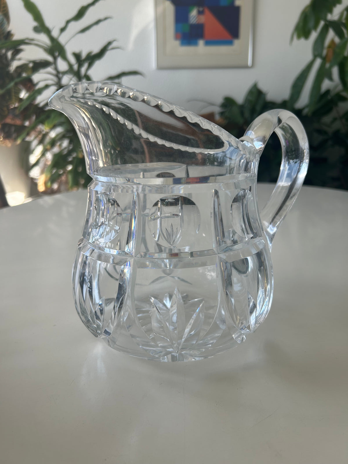 Stor håndslebet glaskande / vandkande – 2,45 kg - billede 1