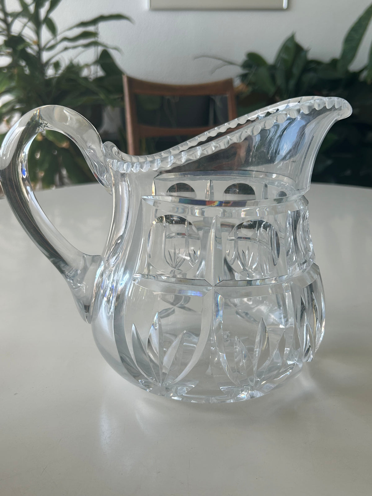 Stor håndslebet glaskande / vandkande – 2,45 kg - billede 3