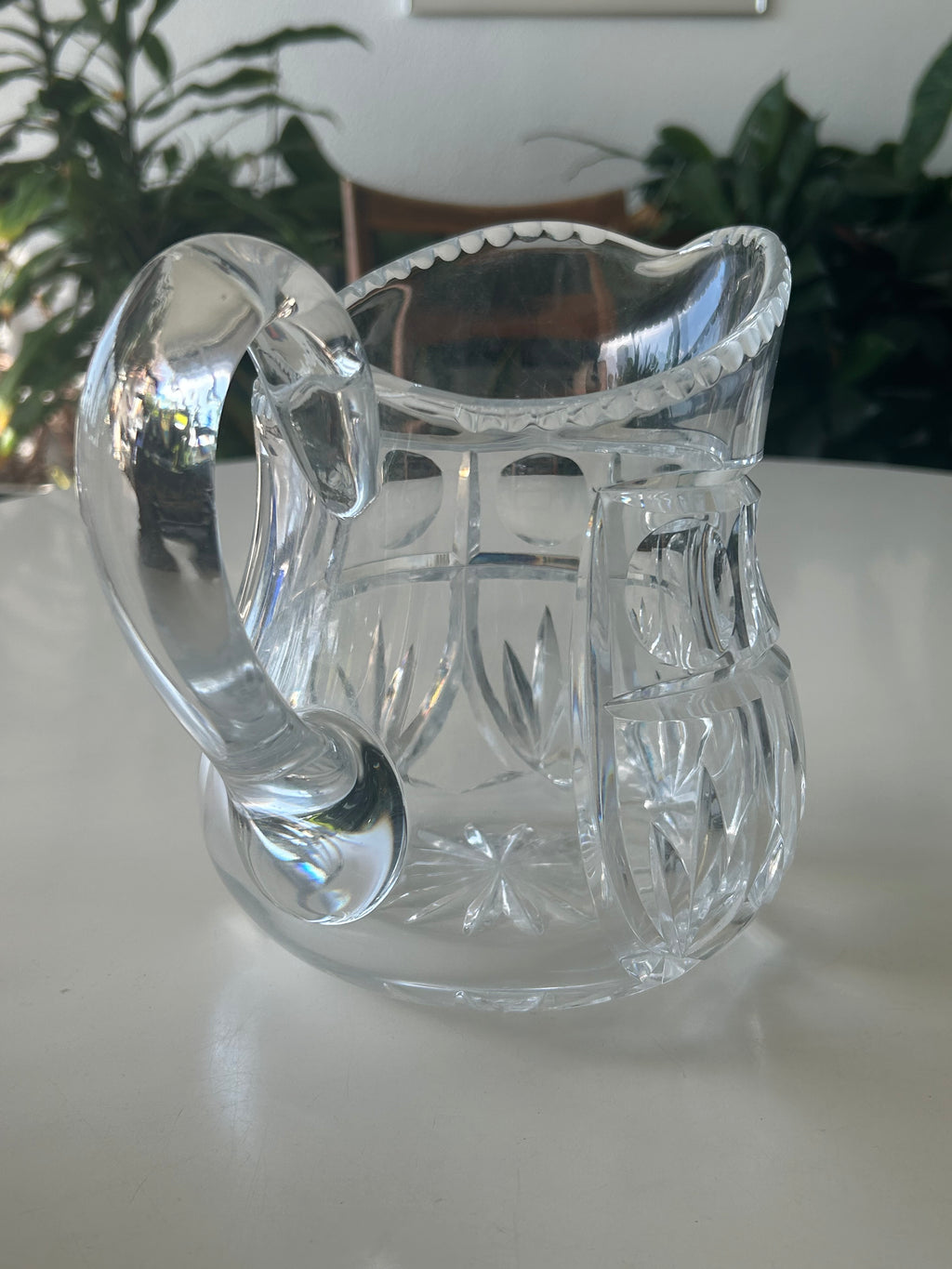Stor håndslebet glaskande / vandkande – 2,45 kg - billede 4
