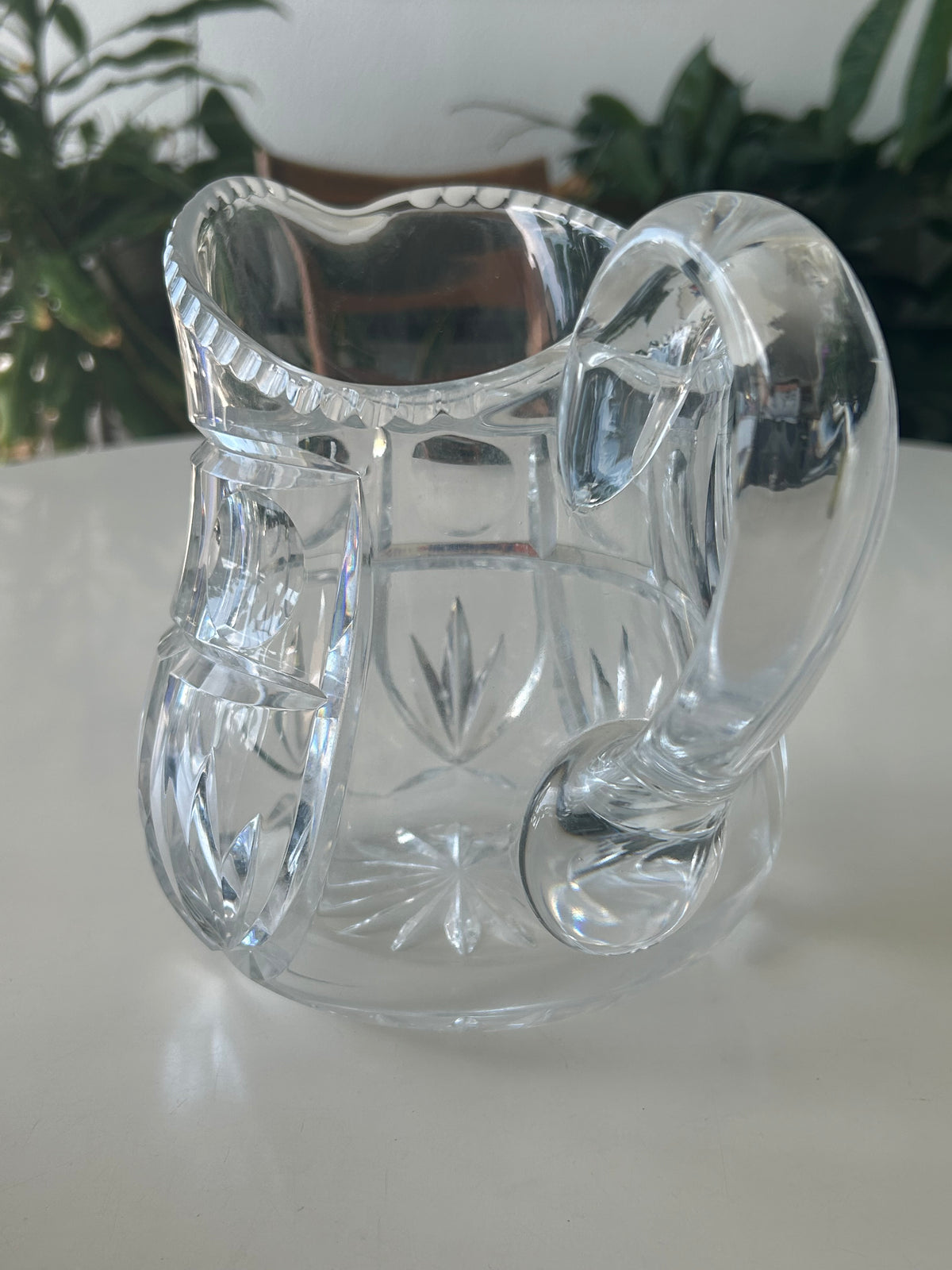 Stor håndslebet glaskande / vandkande – 2,45 kg - billede 5