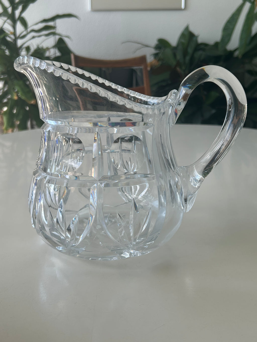 Stor håndslebet glaskande / vandkande – 2,45 kg - billede 7