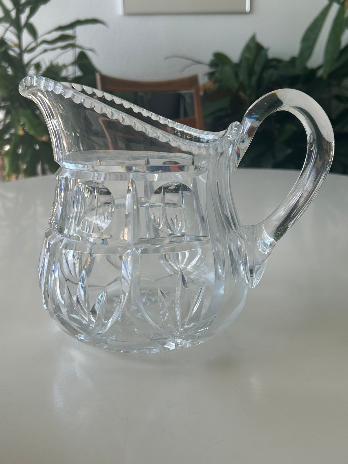 Stor håndslebet glaskande / vandkande – 2,45 kg - billede 7