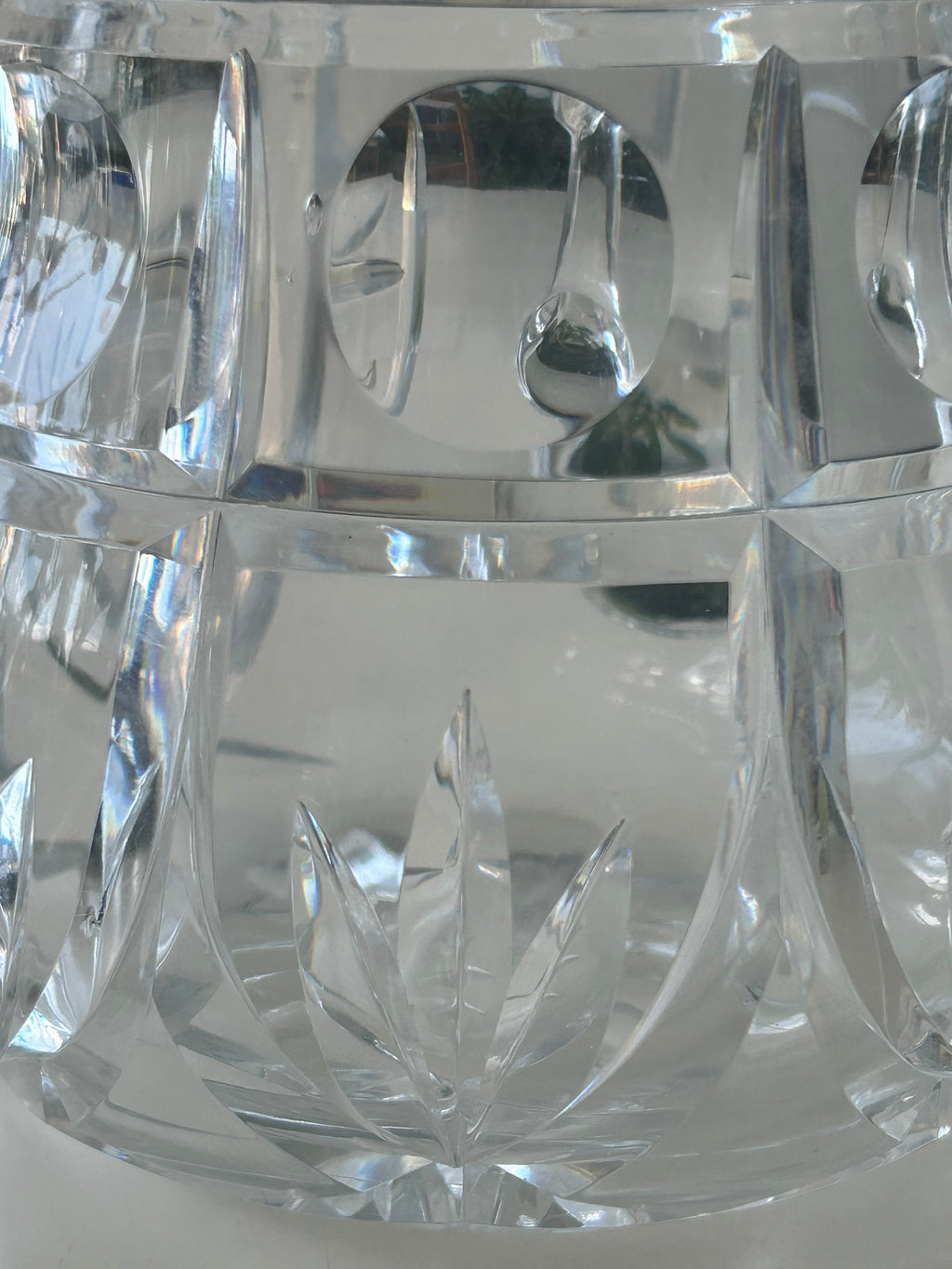 Stor håndslebet glaskande / vandkande – 2,45 kg - billede 8