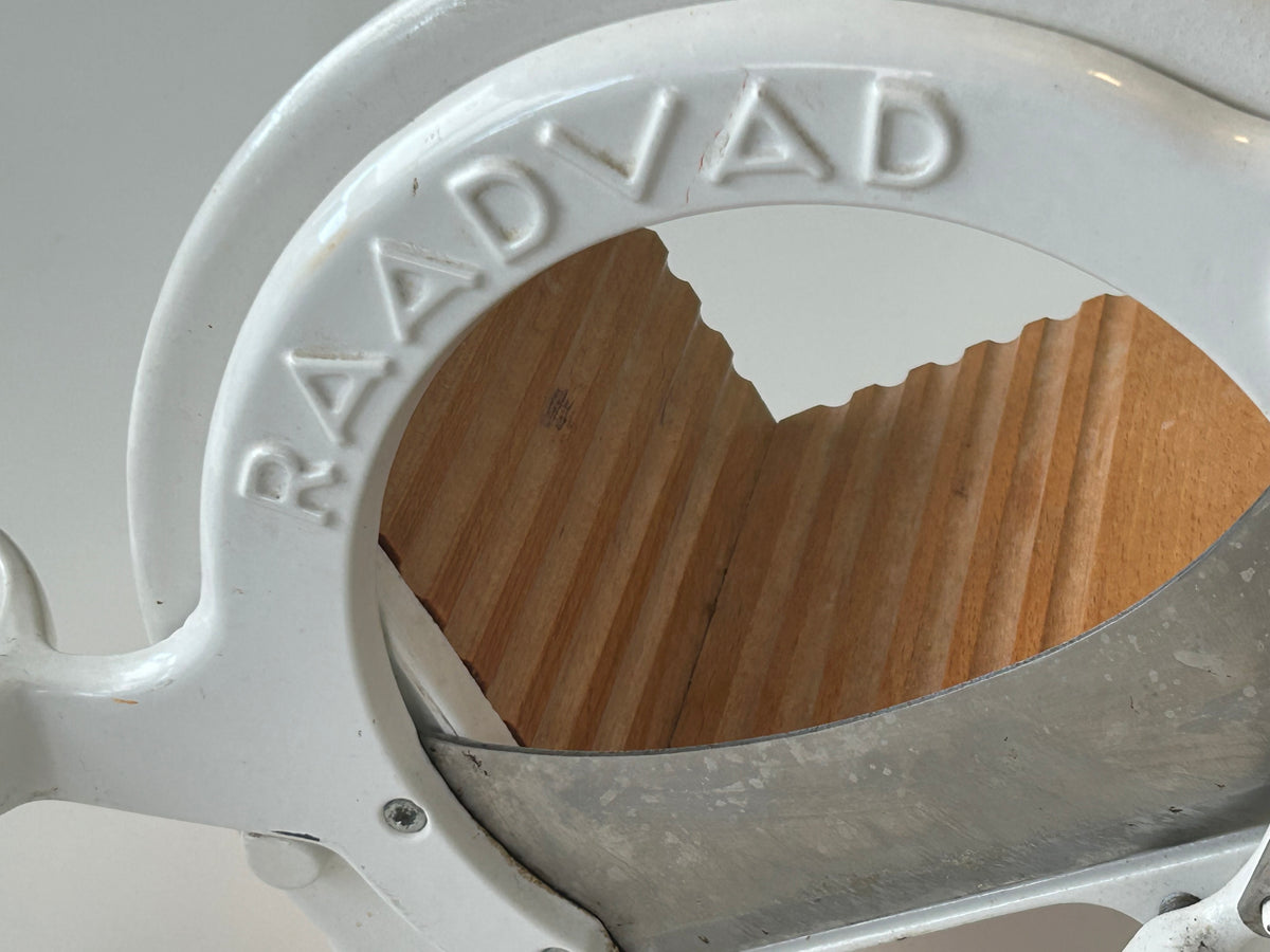 Raadvad brødskærer nr. 294 – hvid – original dansk vintage - billede 2