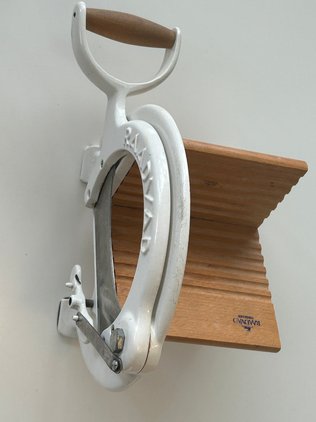 Raadvad brødskærer nr. 294 – hvid – original dansk vintage - billede 3