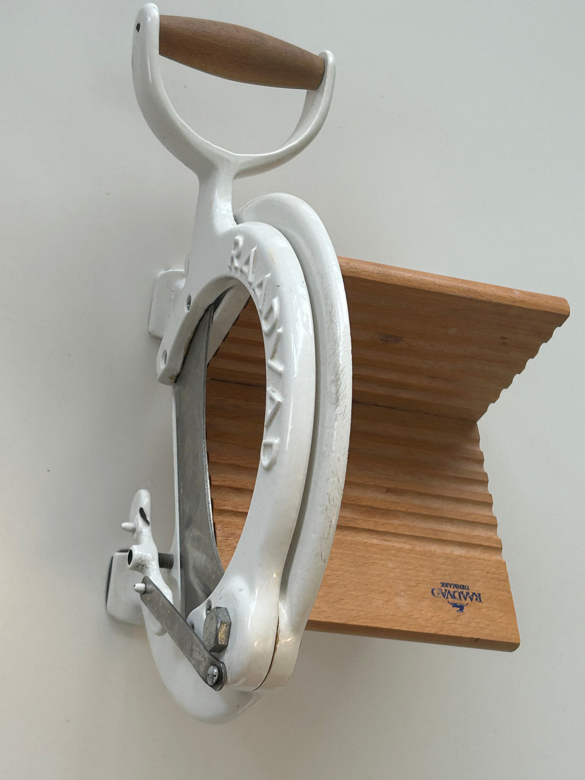 Raadvad brødskærer nr. 294 – hvid – original dansk vintage - billede 3