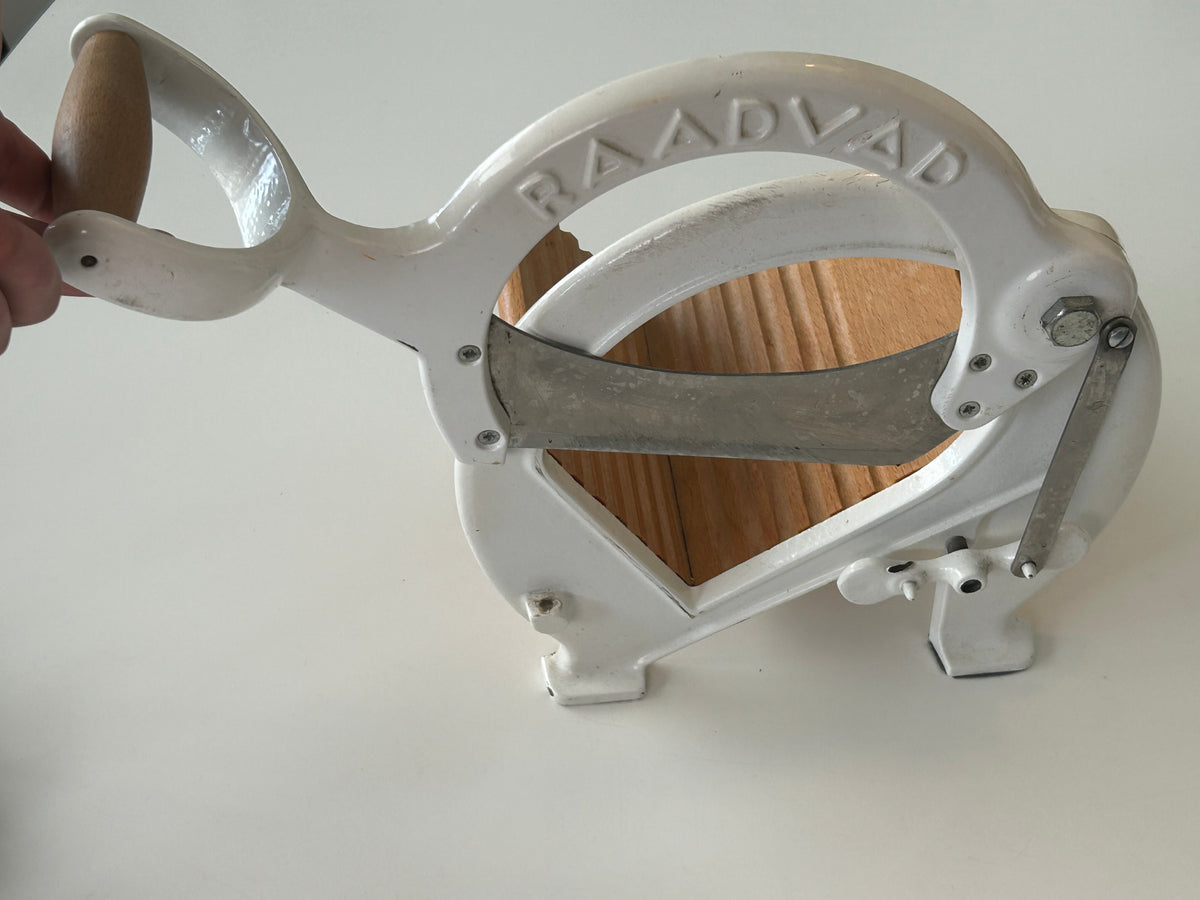 Raadvad brødskærer nr. 294 – hvid – original dansk vintage - billede 6