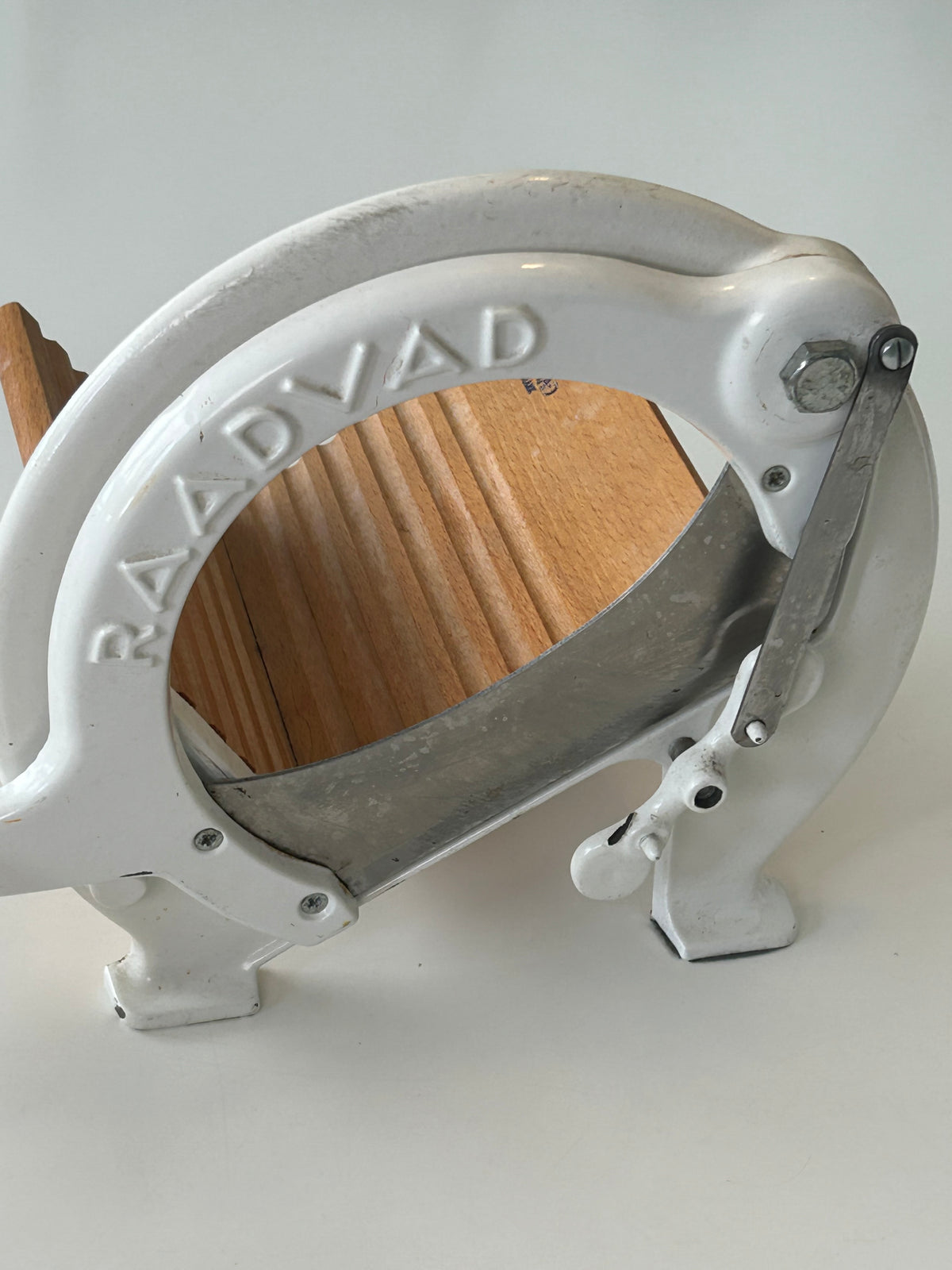 Raadvad brødskærer nr. 294 – hvid – original dansk vintage - billede 9