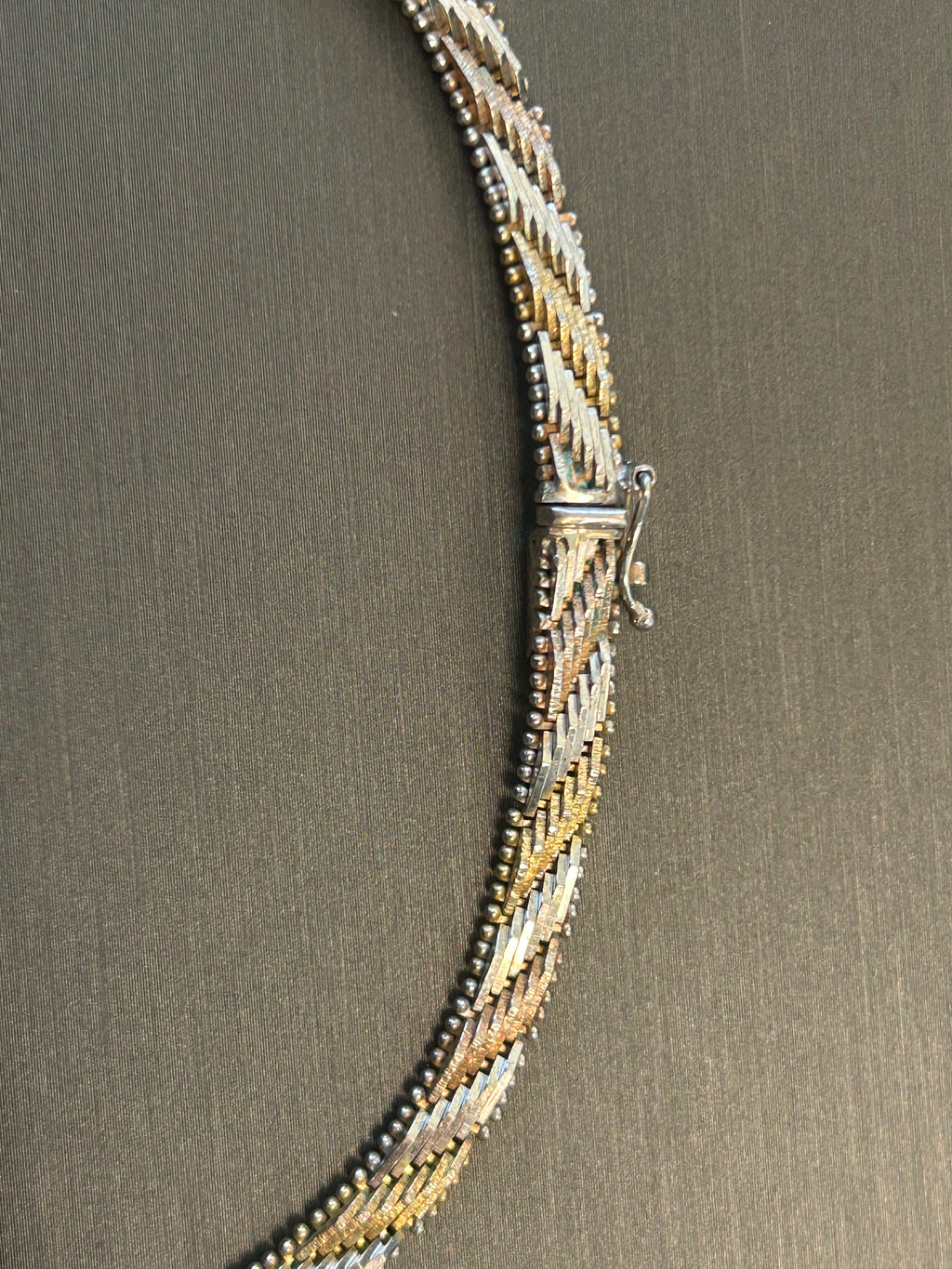 Nils Fröberg svensk sølvhalskæde – NF 925, ca. 40 cm