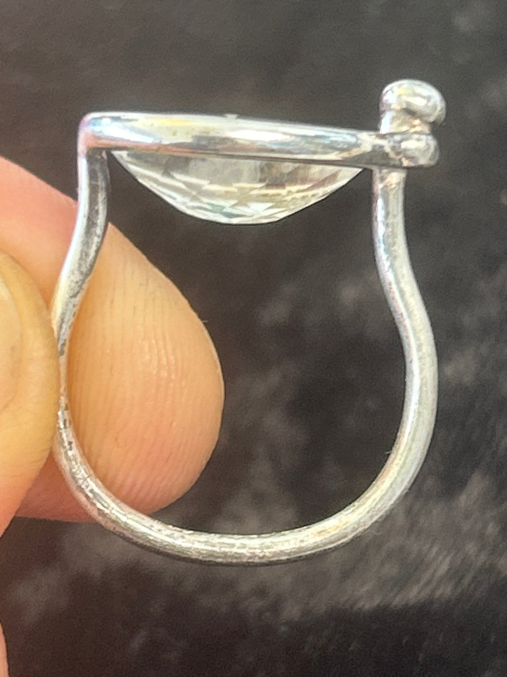 Georg Jensen Savannah ring med bjergkrystal – model 628, str. 54