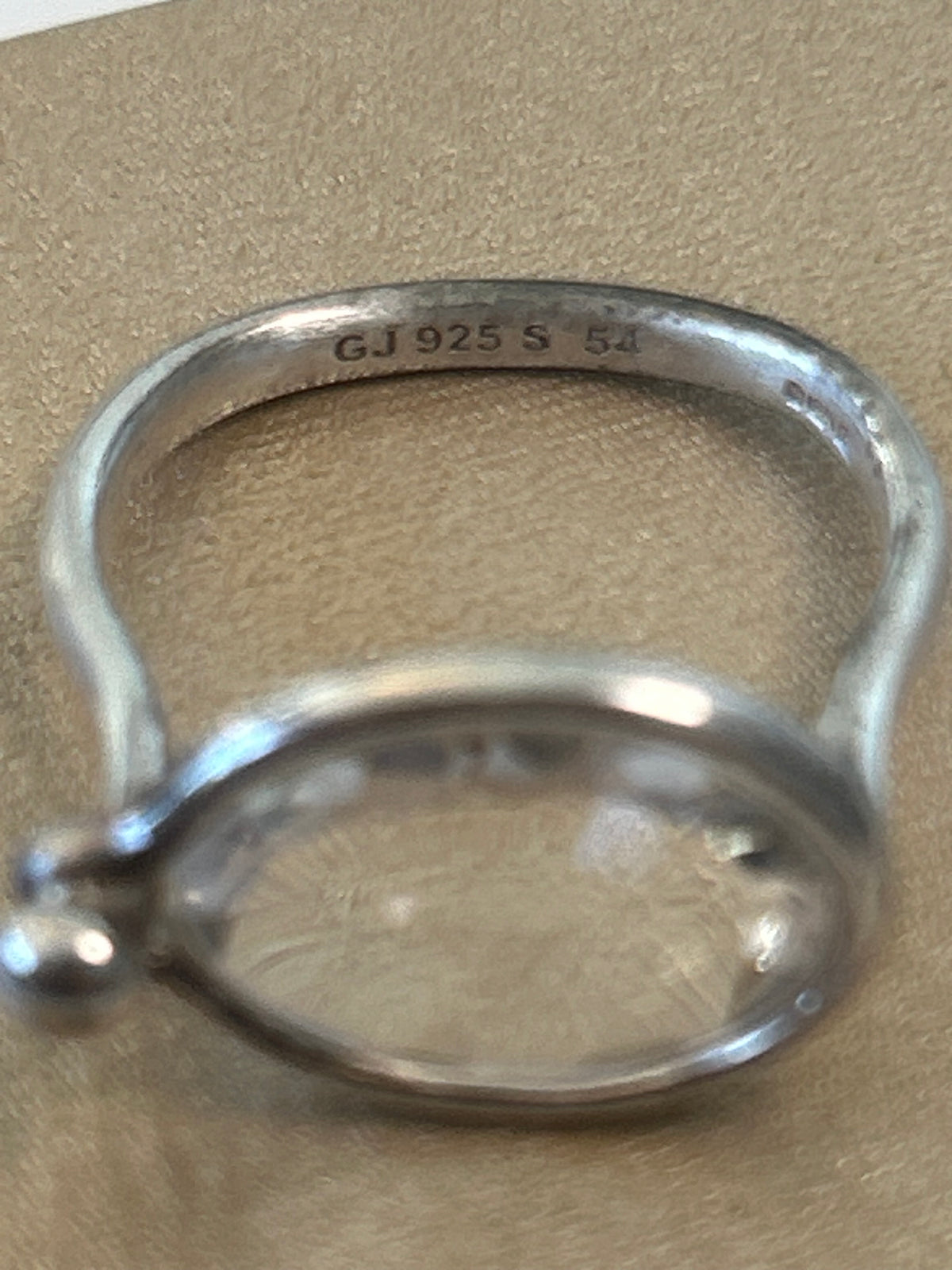 Georg Jensen Savannah ring med bjergkrystal – model 628, str. 54