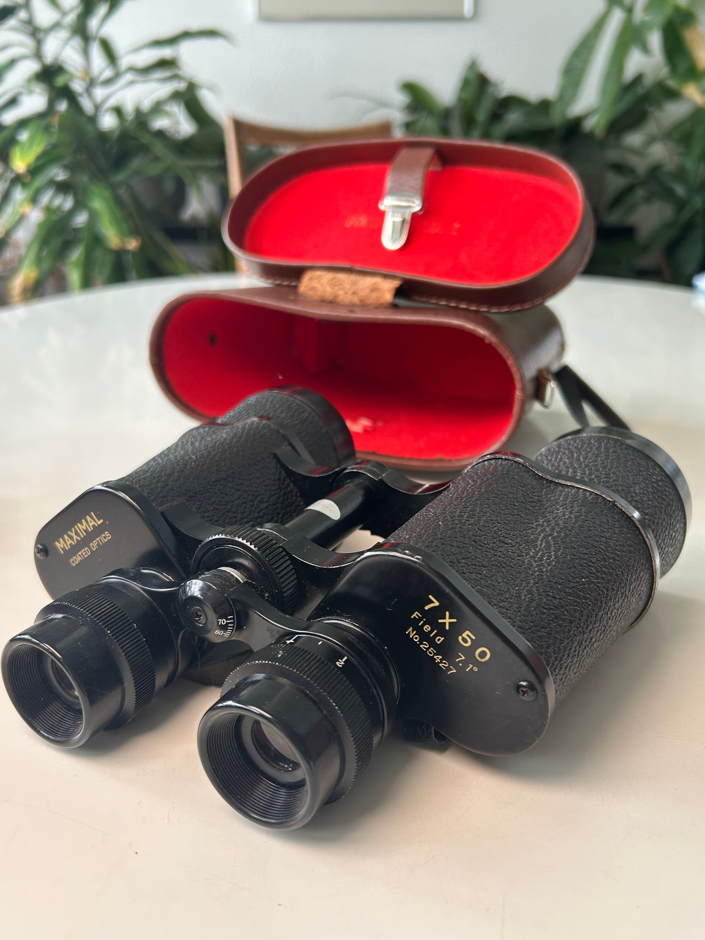 Vintage Maximal 7×50 kikkert – Coated Optics – Field 7,1° – med etui - billede 1
