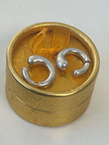 Georg Jensen Mercy hoopøreringe i sterlingsølv – 634D