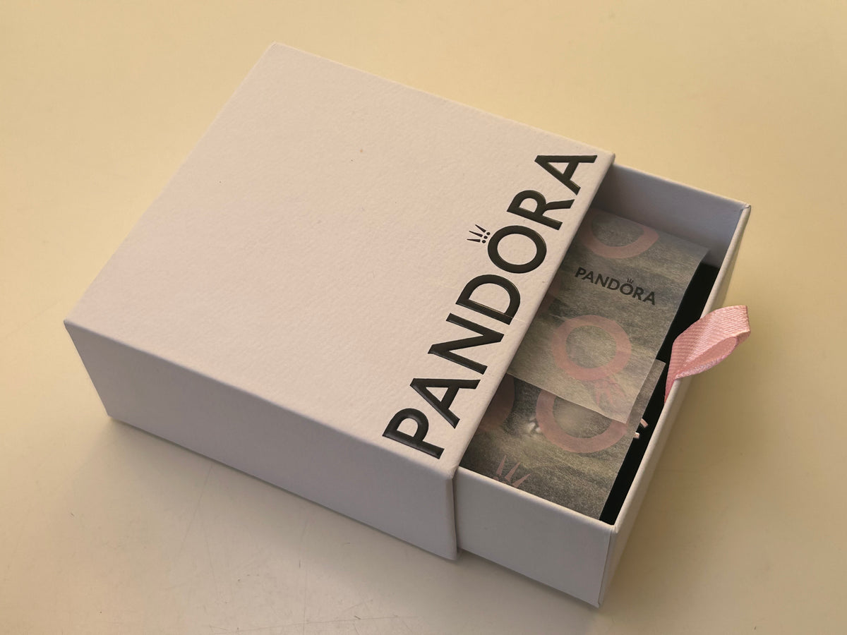 Pandora sølvarmbånd med 10 charms – ALE 925