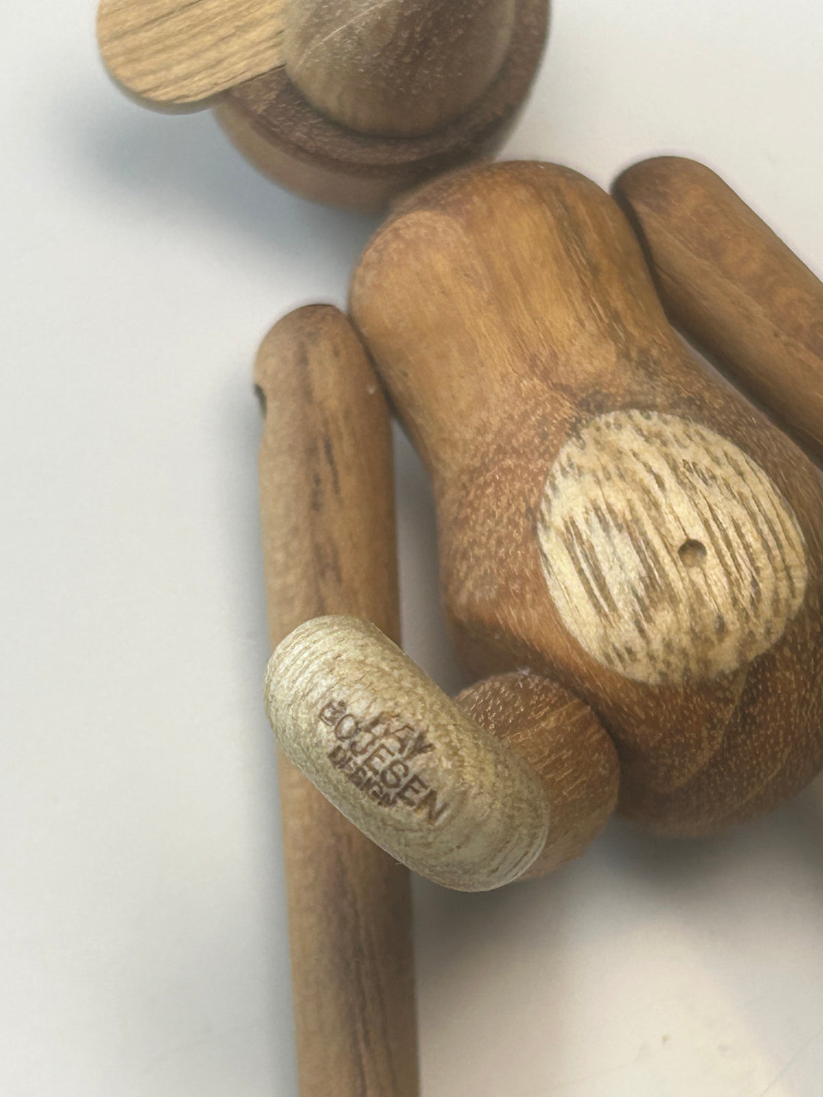 Kay Bojesen Abe Mini 39249 – teak og limba – 10 cm – original æske - billede 6