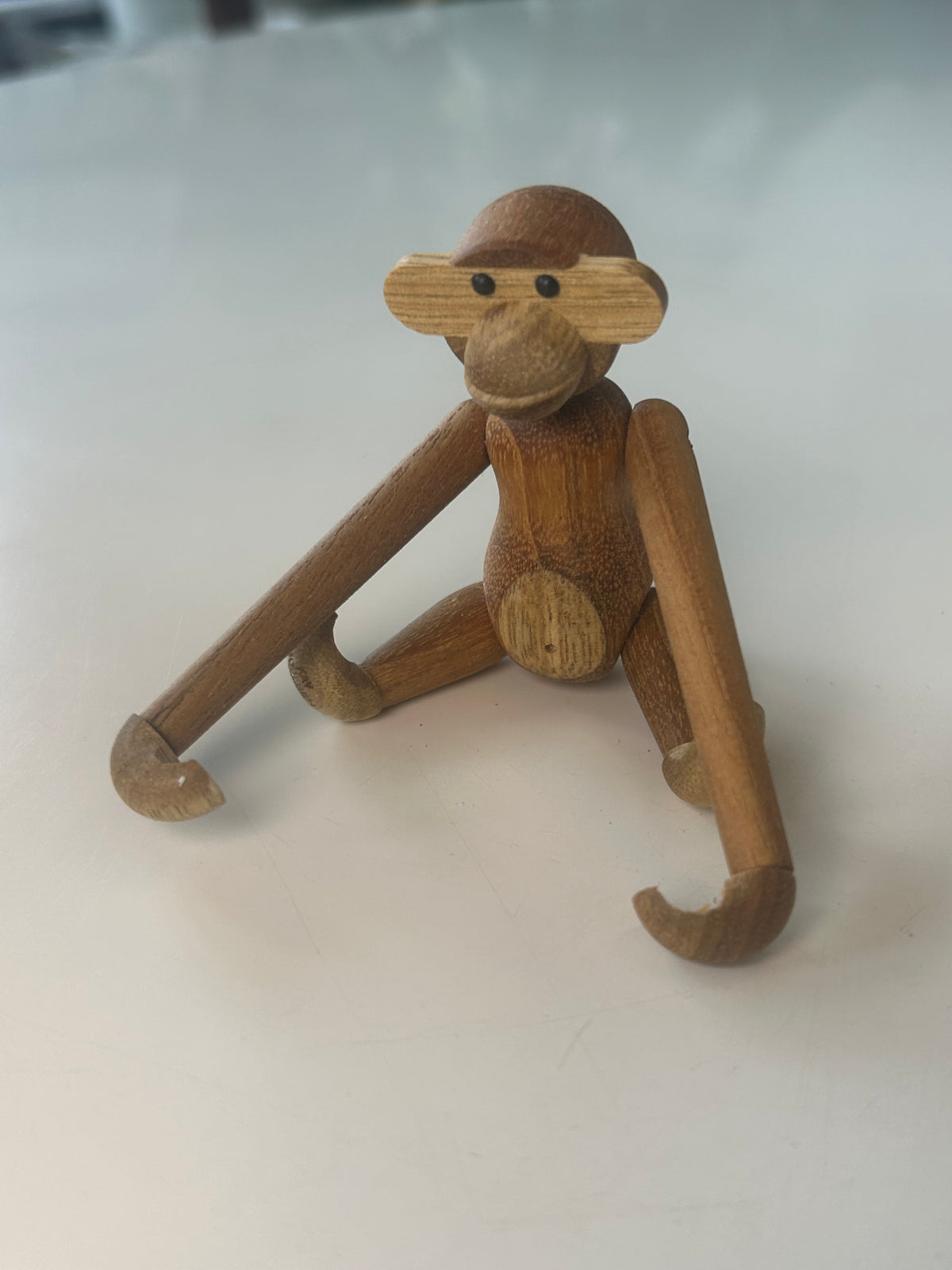 Kay Bojesen Abe Mini 39249 – teak og limba – 10 cm – original æske - billede 8