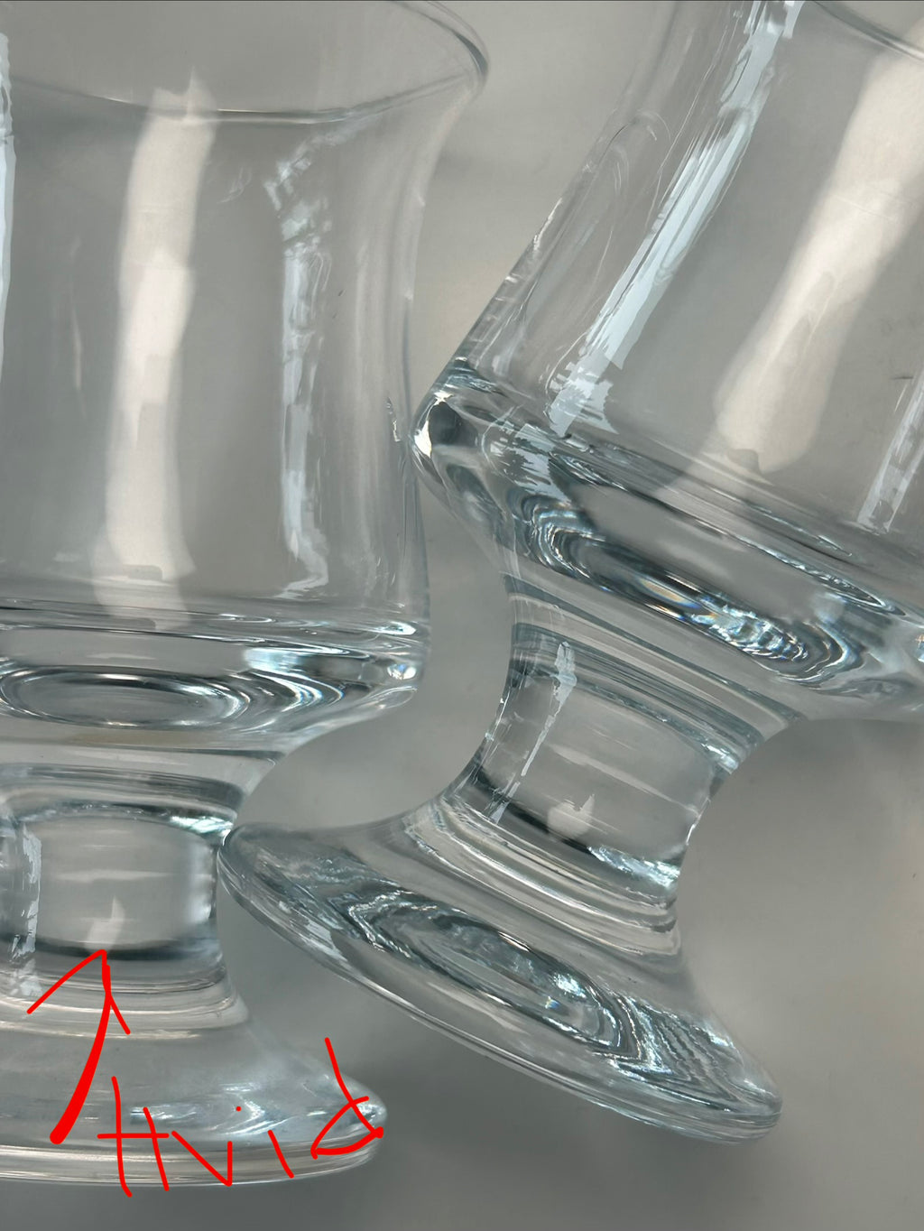 Holmegaard Skibsglas – 35 glas – Per Lütken – ældre blåtonet udgave - billede 8