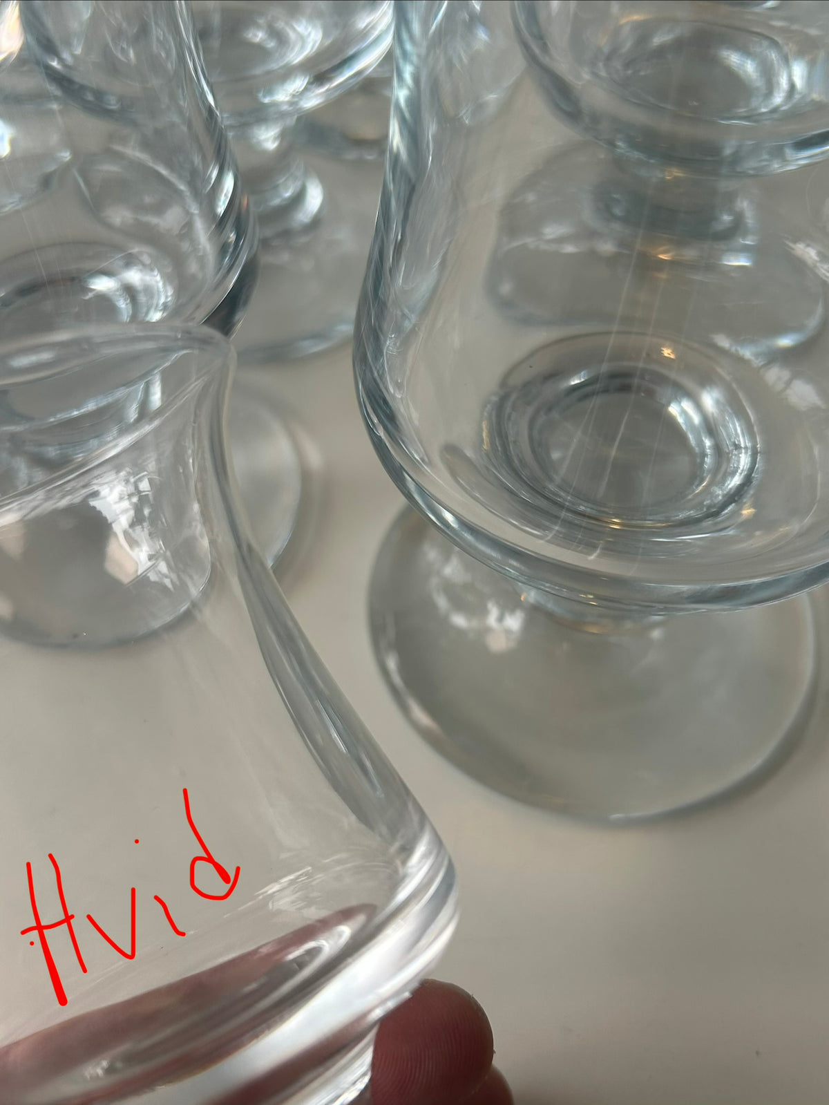 Holmegaard Skibsglas – 35 glas – Per Lütken – ældre blåtonet udgave - billede 11