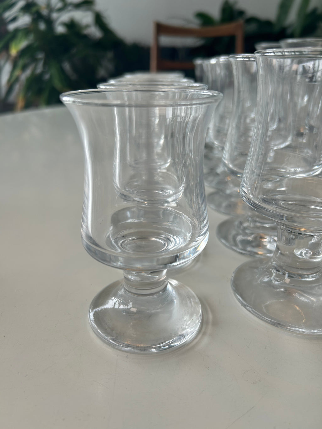 Holmegaard Skibsglas – 18 glas – 6 rødvin, 6 hvidvin og 6 portvin – Per Lütken - billede 18