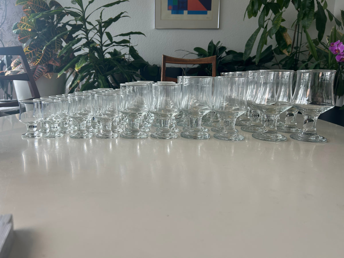 Hamlet glasstel til 12 personer – komplet sæt med 60 glas - billede 4