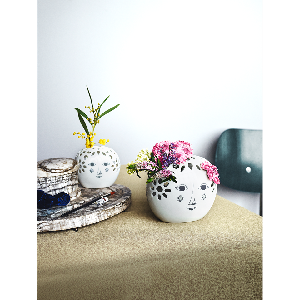 Bjørn Wiinblad Flowerhead blomstervase 55281 – 13,5 cm – original æske - billede 9