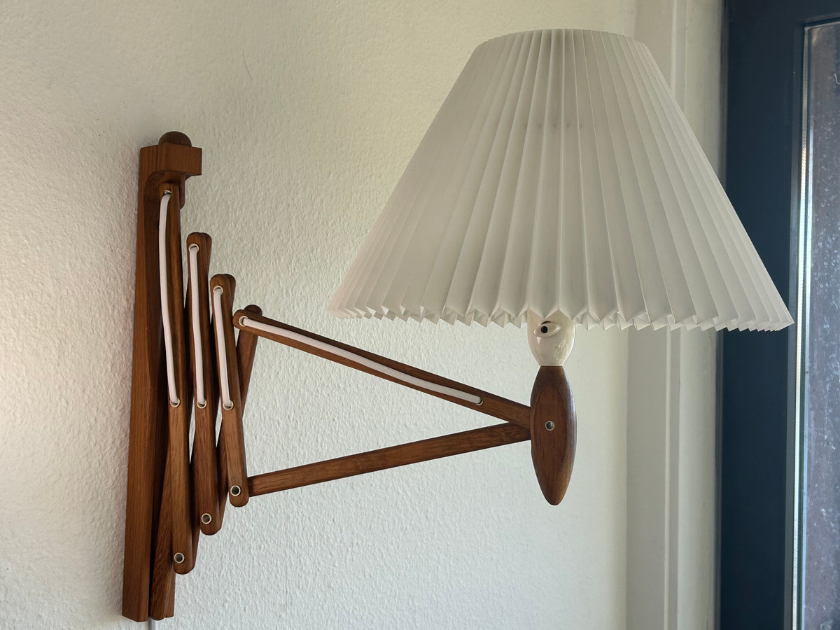 Le Klint Sax model 332/234 væglampe – røget eg – skærm 2/25 - billede 8
