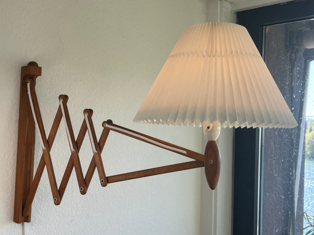 Le Klint Sax model 332/234 væglampe – røget eg – skærm 2/25 - billede 9