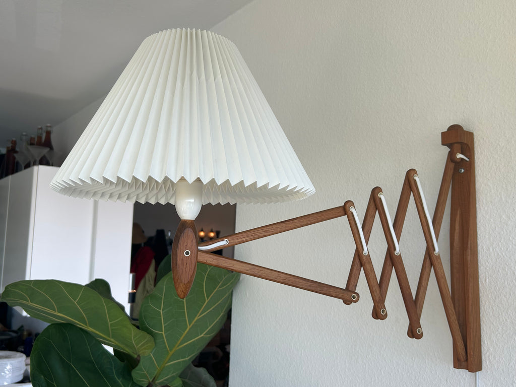 Le Klint Sax model 332/234 væglampe – røget eg – skærm 2/25 - billede 10