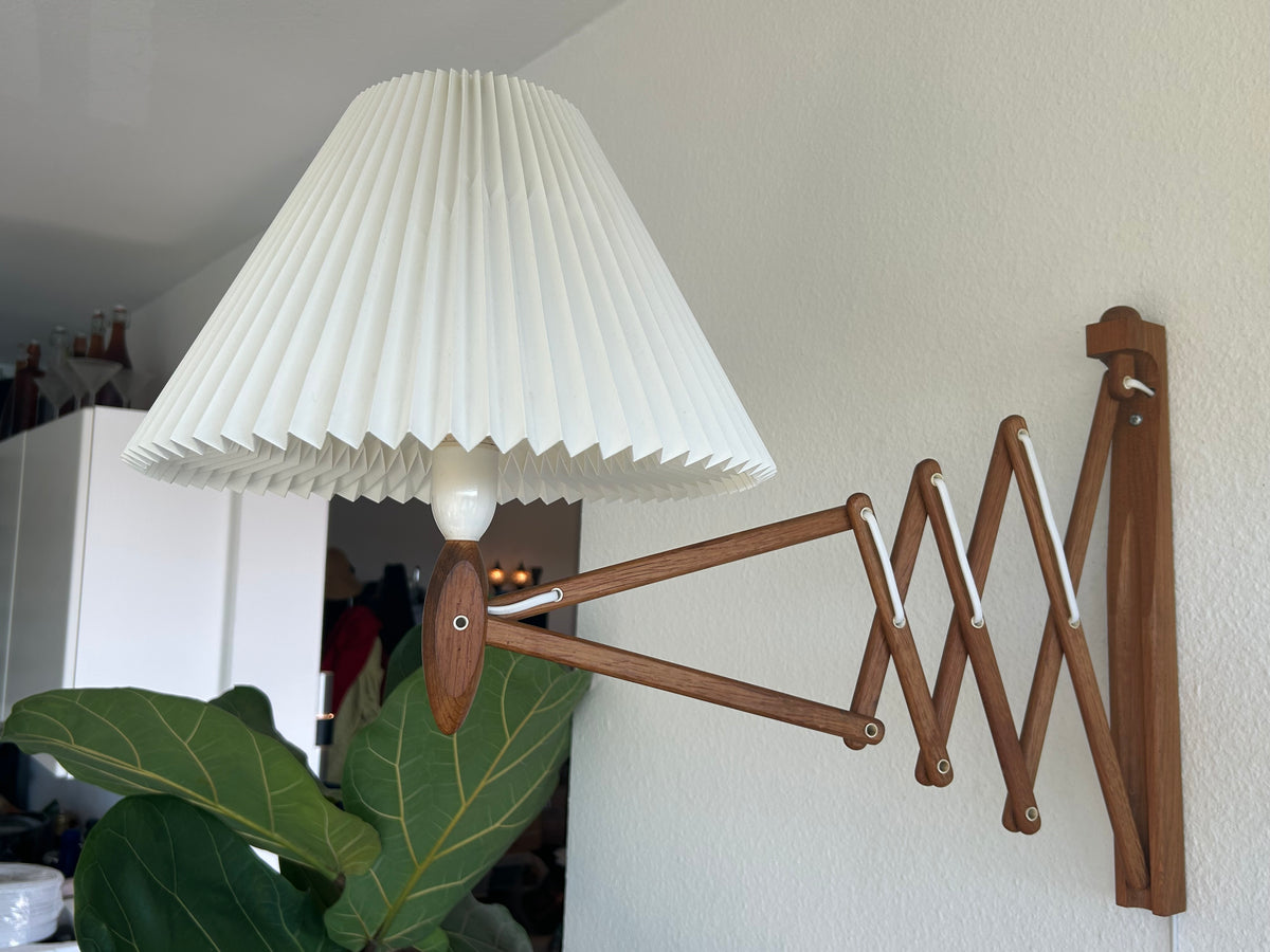 Le Klint Sax model 332/234 væglampe – røget eg – skærm 2/25 - billede 10