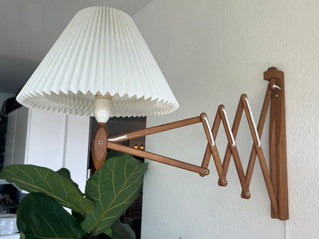 Le Klint Sax model 332/234 væglampe – røget eg – skærm 2/25 - billede 11