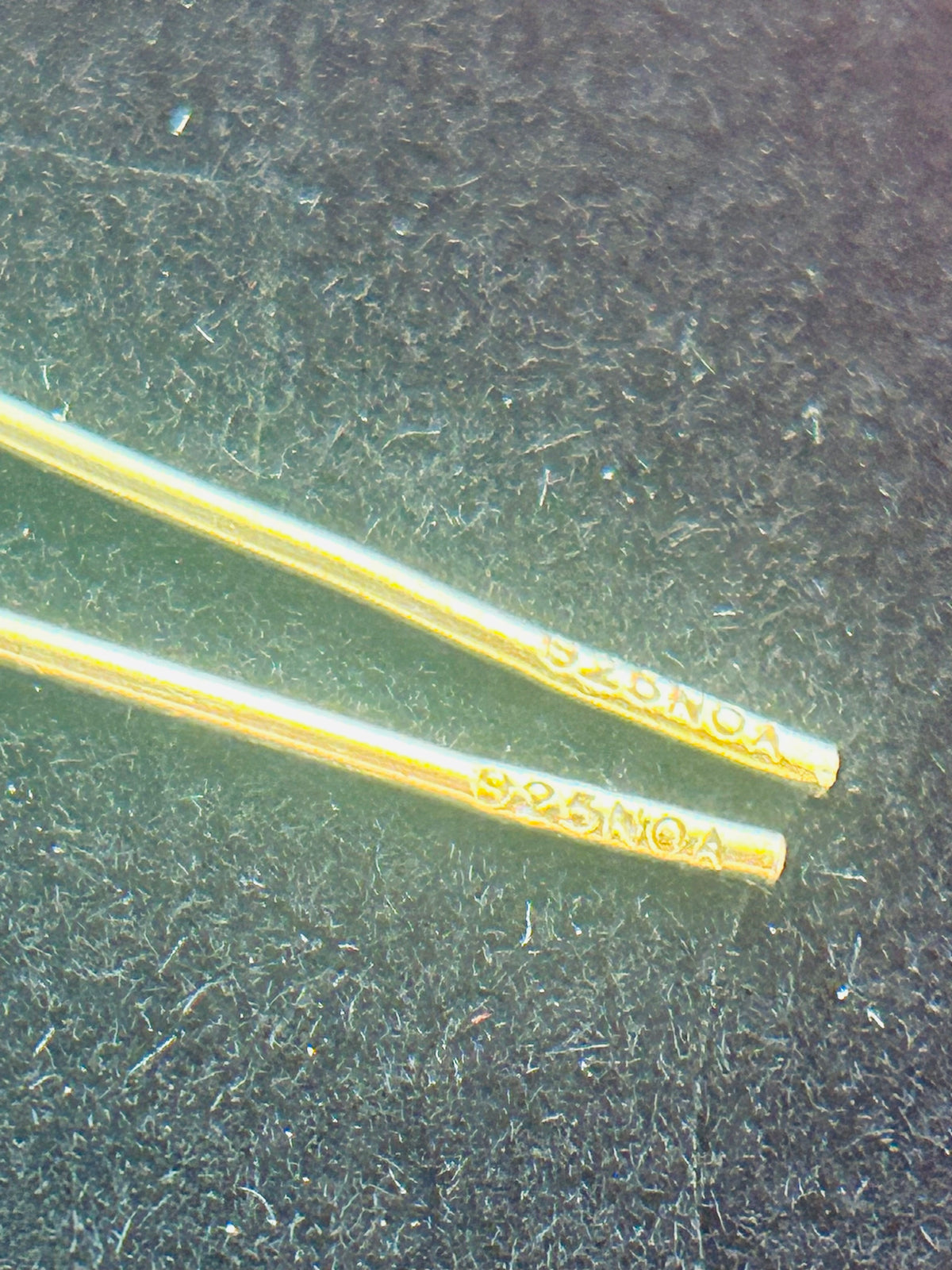 Nordahl Andersen lange kædeøreringe – forgyldt 925 sølv – 17 cm